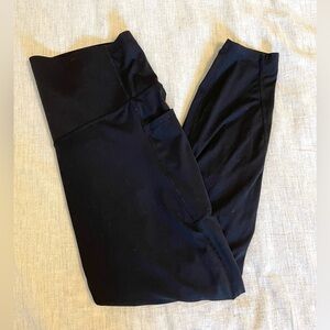 HALARA - Ultra Sculpt Midnight Black Leggings With Pockets - Size XL